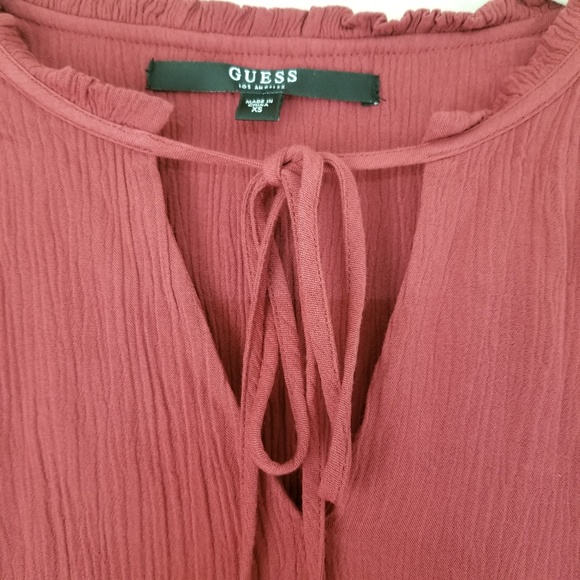 Guess Kira Flowy Boho Top - Picture 3 of 8